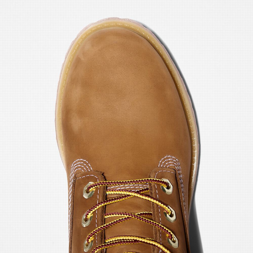 Timberland Premium 6-Inch Waterproof Bot Kadın Kahverengi | TR-0953X