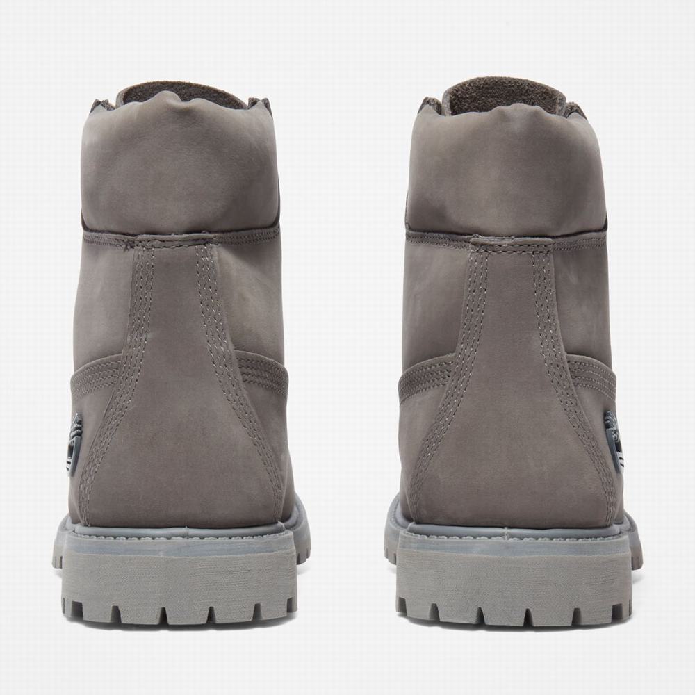 Timberland Premium 6-Inch Waterproof Bot Kadın Gri | TR-4051D