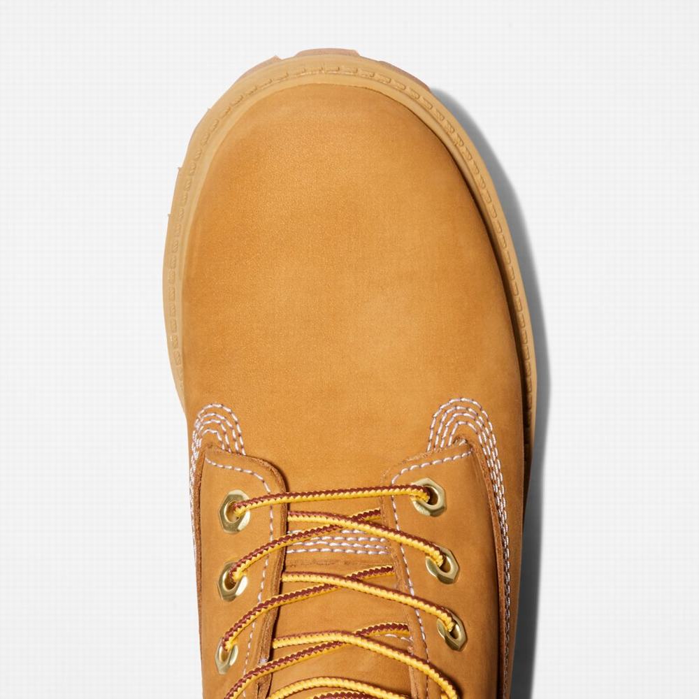Timberland Premium 6-Inch Waterproof Bot Çocuk Kahverengi Sarı | TR-4893A