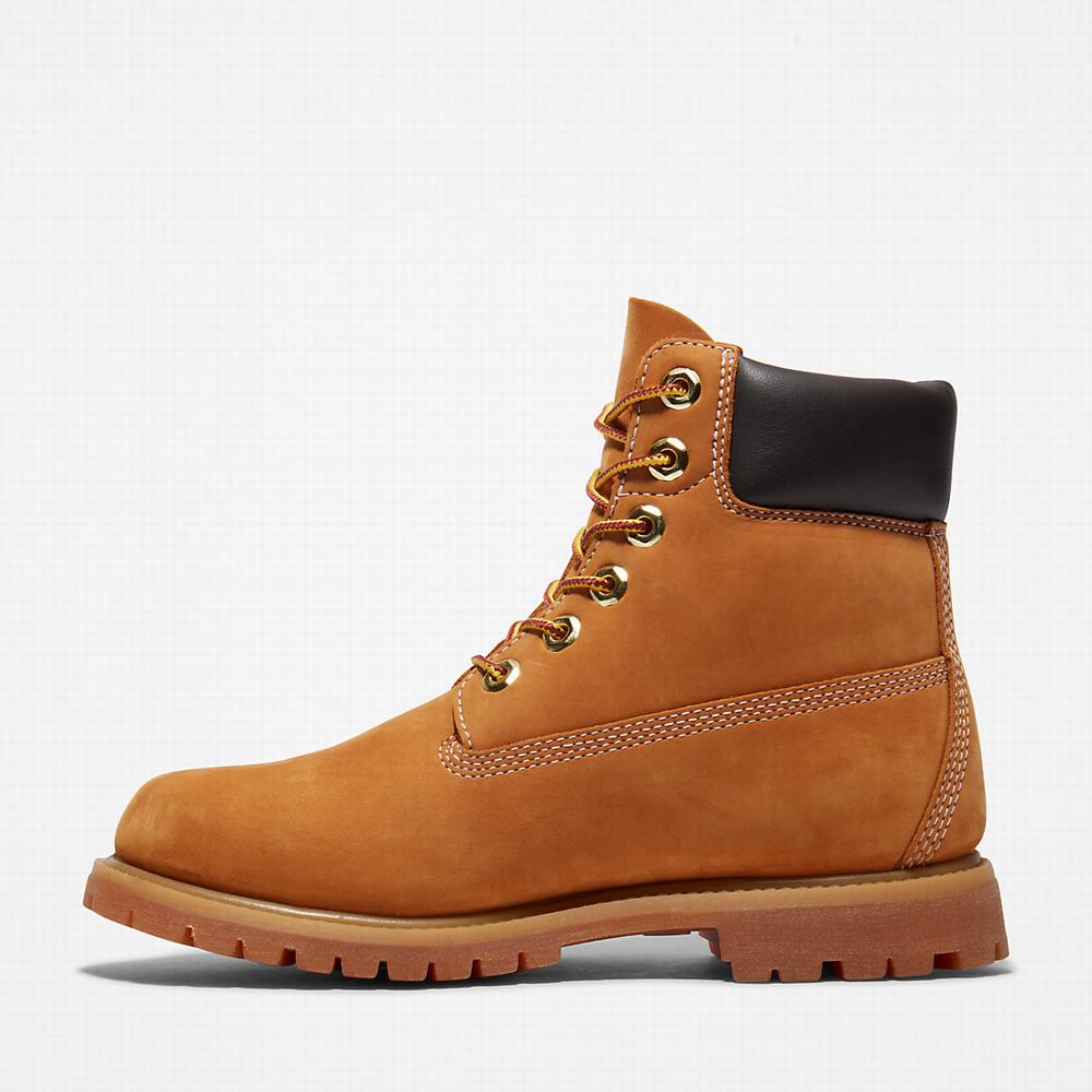 Timberland Premium 6-Inch Waterproof Bot Kadın Sarı | TR-6789C