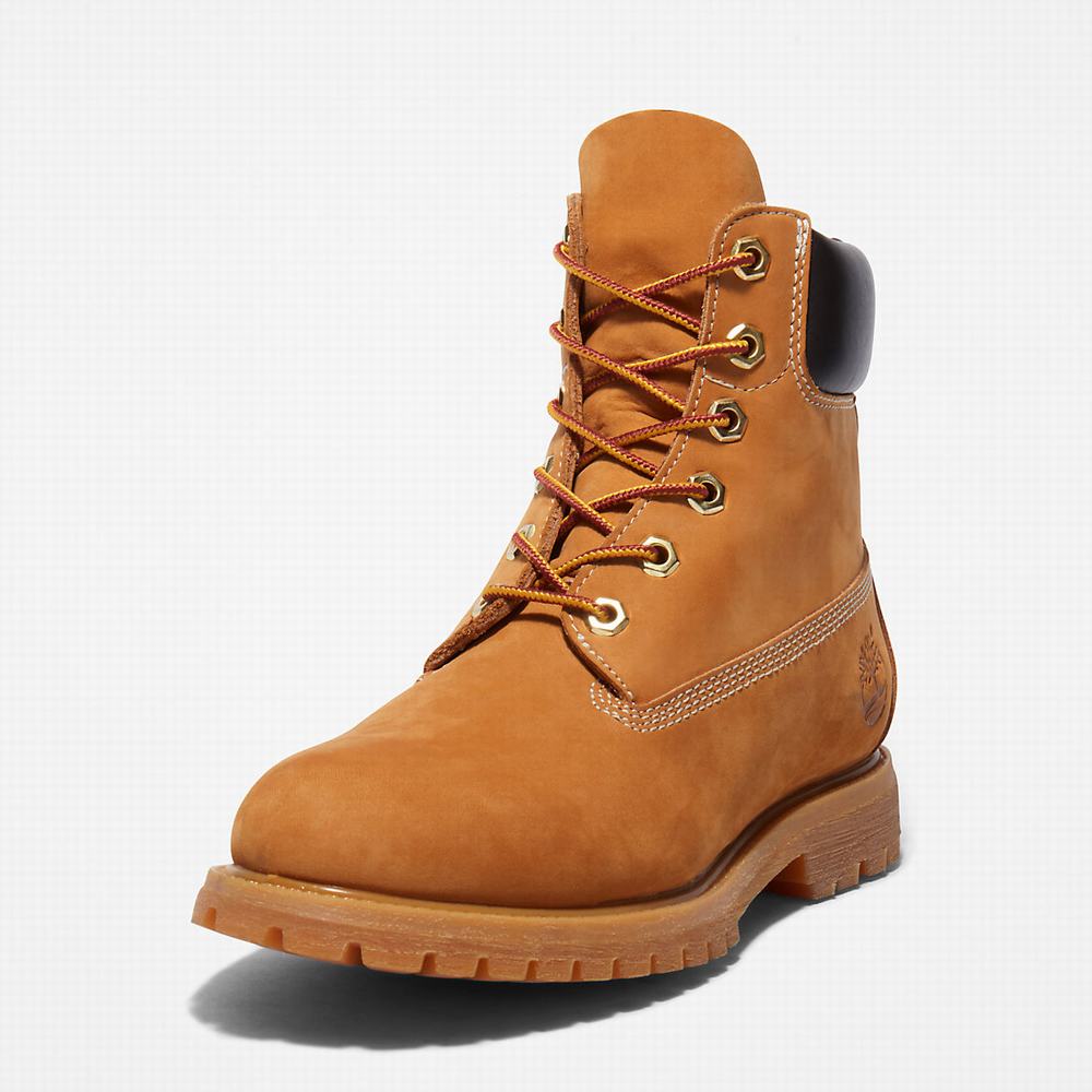 Timberland Premium 6-Inch Waterproof Bot Kadın Sarı | TR-6789C