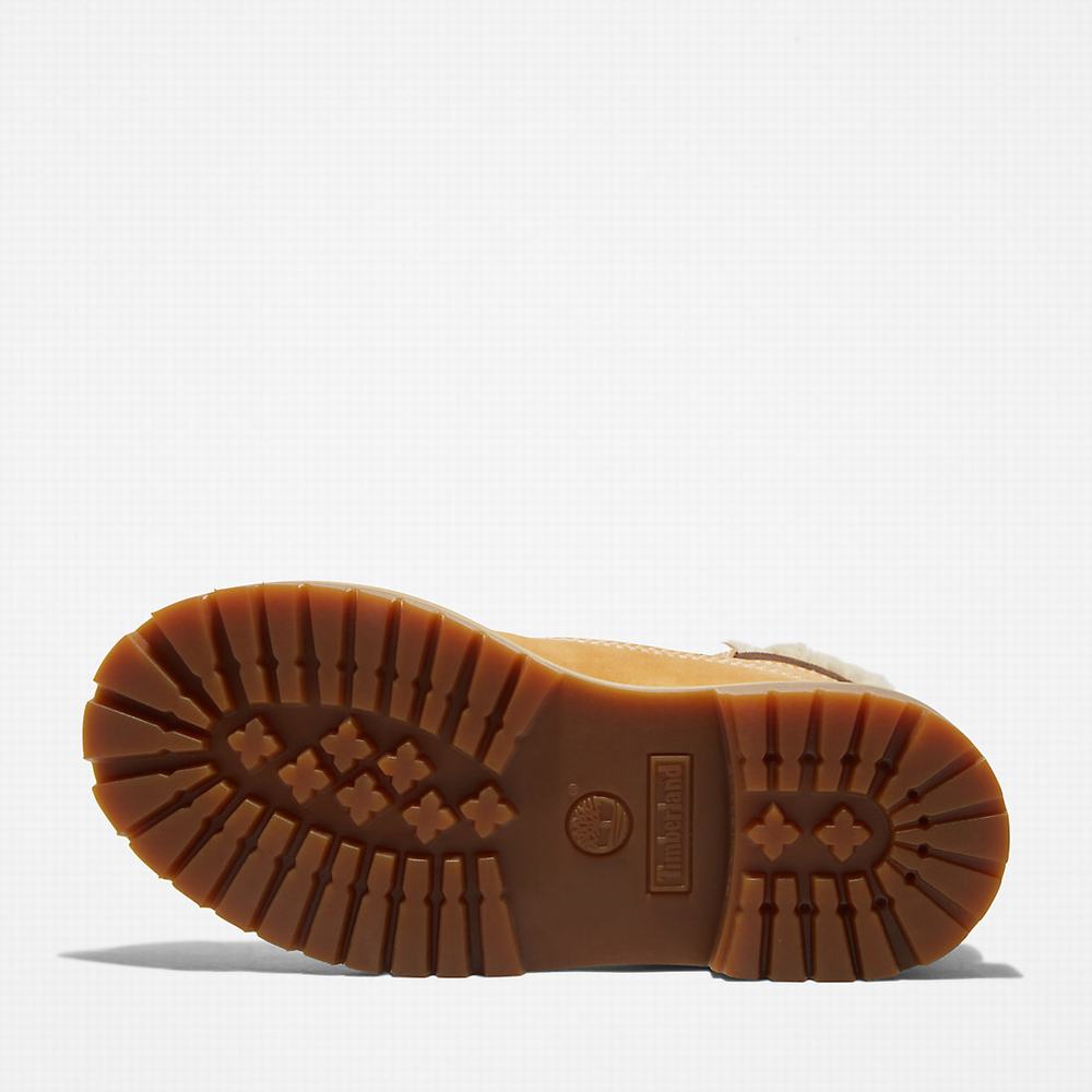 Timberland Premium 6 Inch Winter Bot Çocuk Sarı | TR-9302U