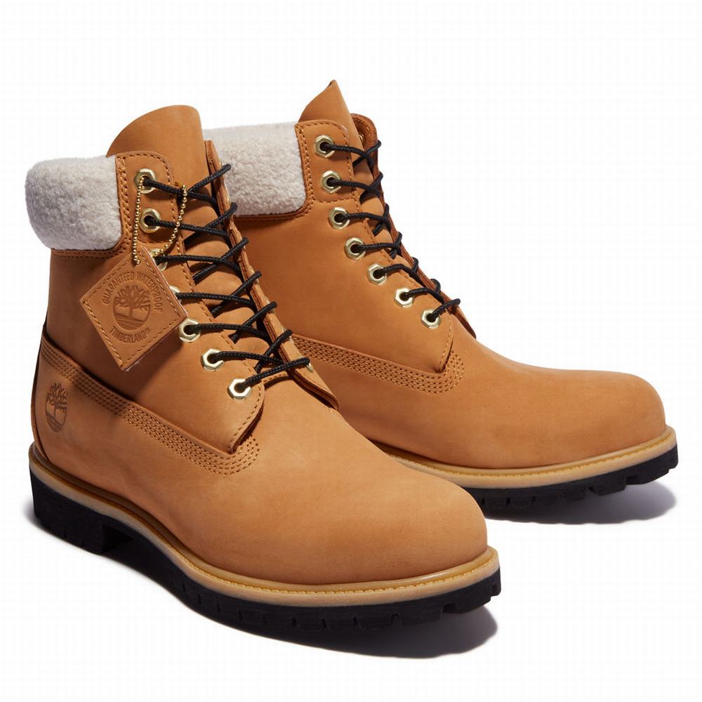 Timberland Premium Extra Warm 6 Inch Bot Erkek Sarı | TR-3820K