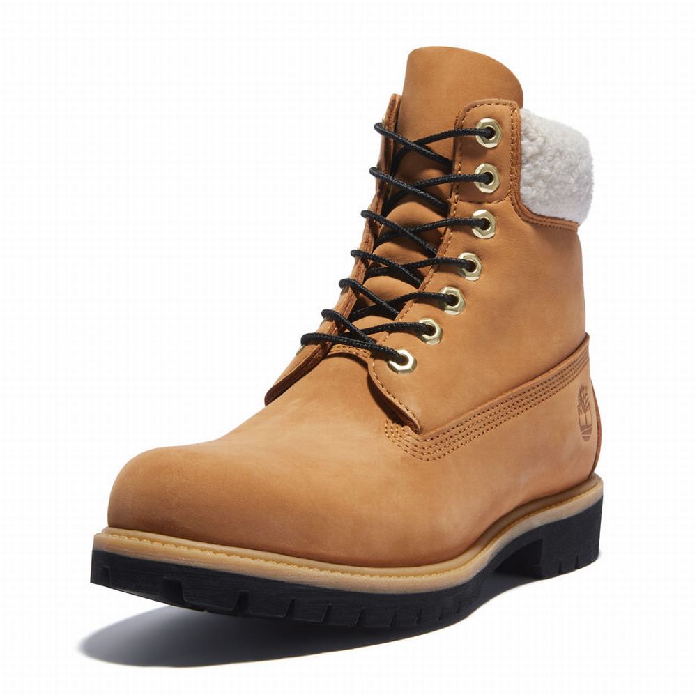 Timberland Premium Extra Warm 6 Inch Bot Erkek Sarı | TR-3820K