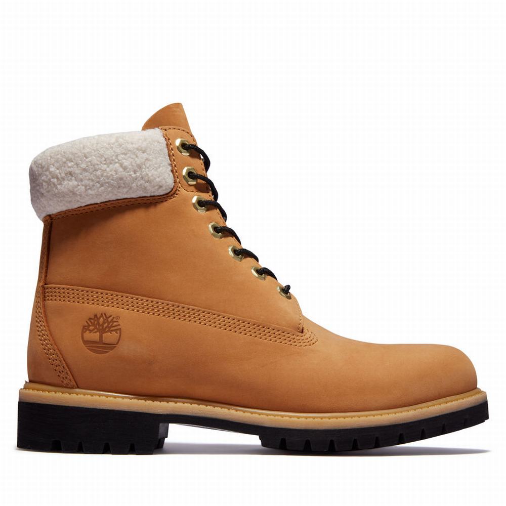 Timberland Premium Extra Warm 6 Inch Bot Erkek Sarı | TR-3820K