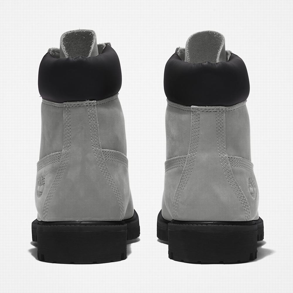 Timberland Premium® 6 Inch Bot Erkek Gri | TR-4195X