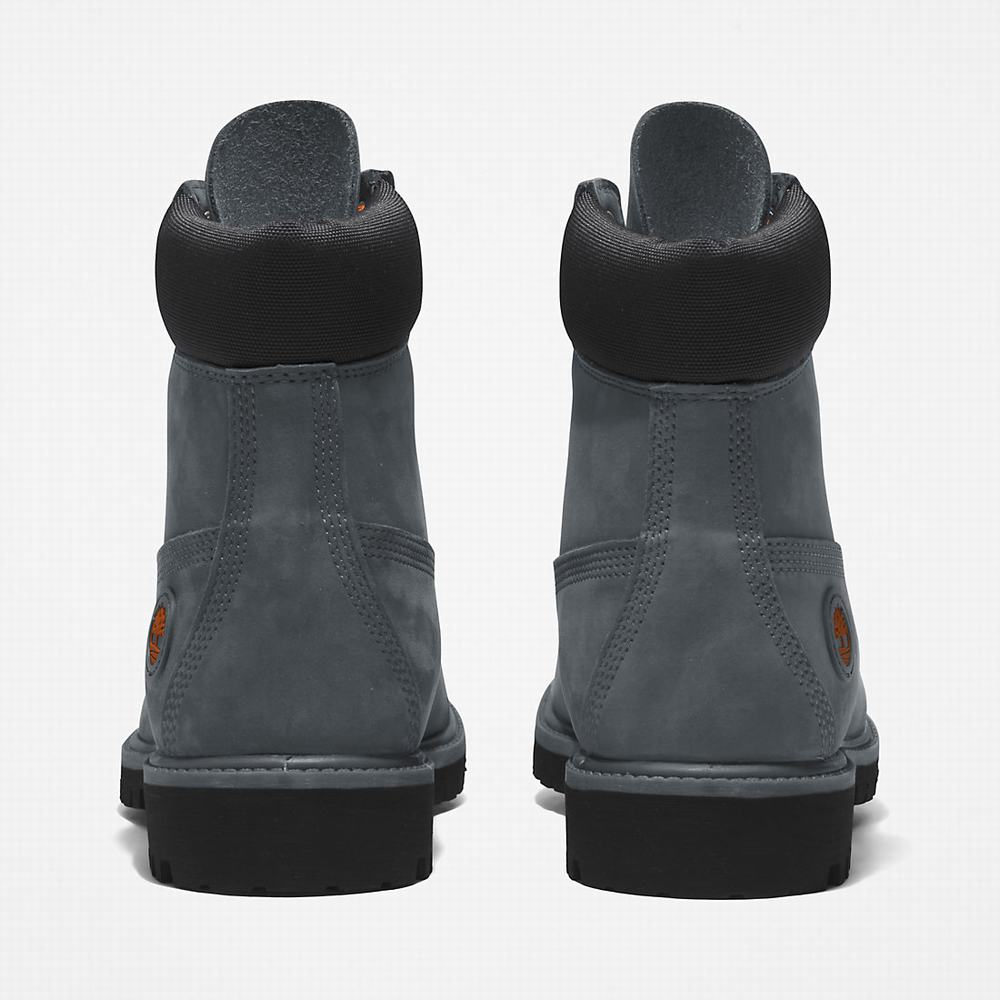 Timberland Premium® 6 Inch Bot Erkek Gri | TR-9043Z