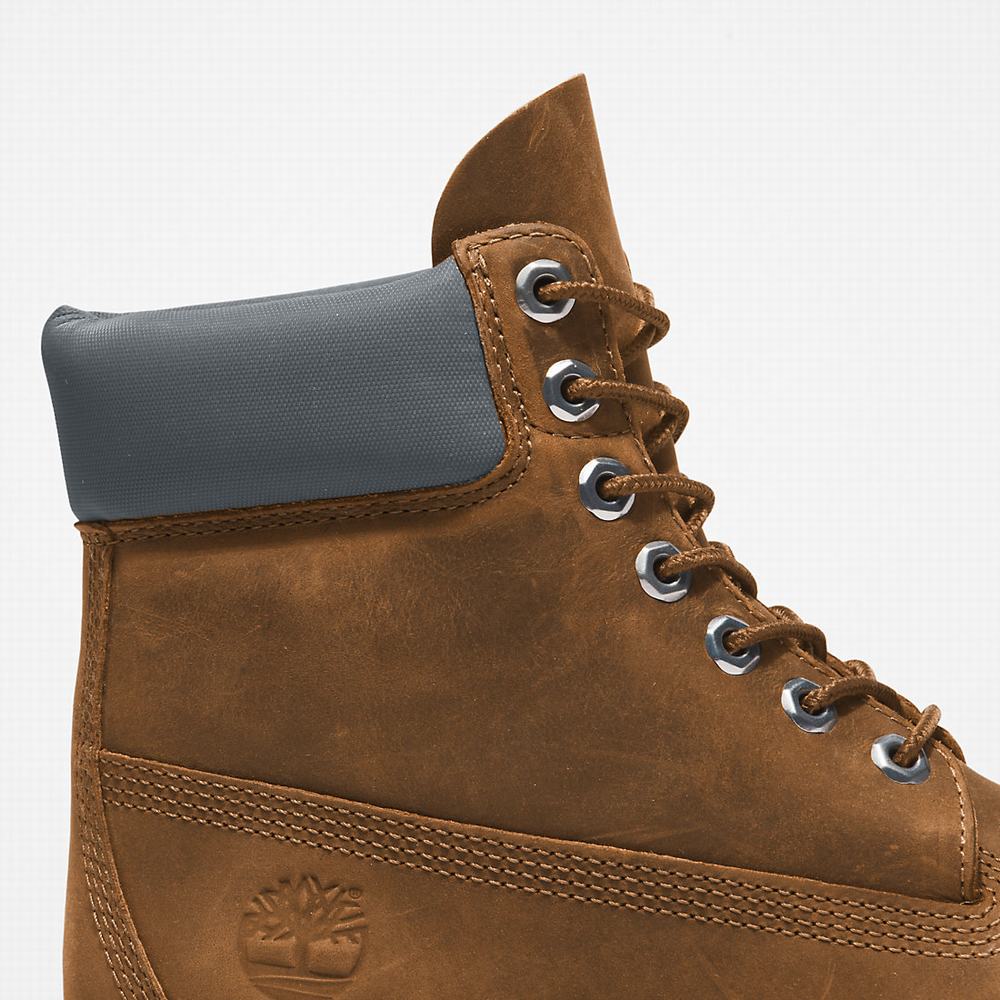 Timberland Premium® 6 Inch Bot Erkek Kahverengi | TR-9403F