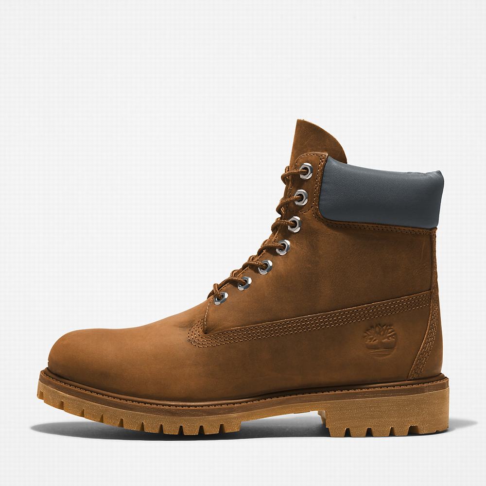 Timberland Premium® 6 Inch Bot Erkek Kahverengi | TR-9403F