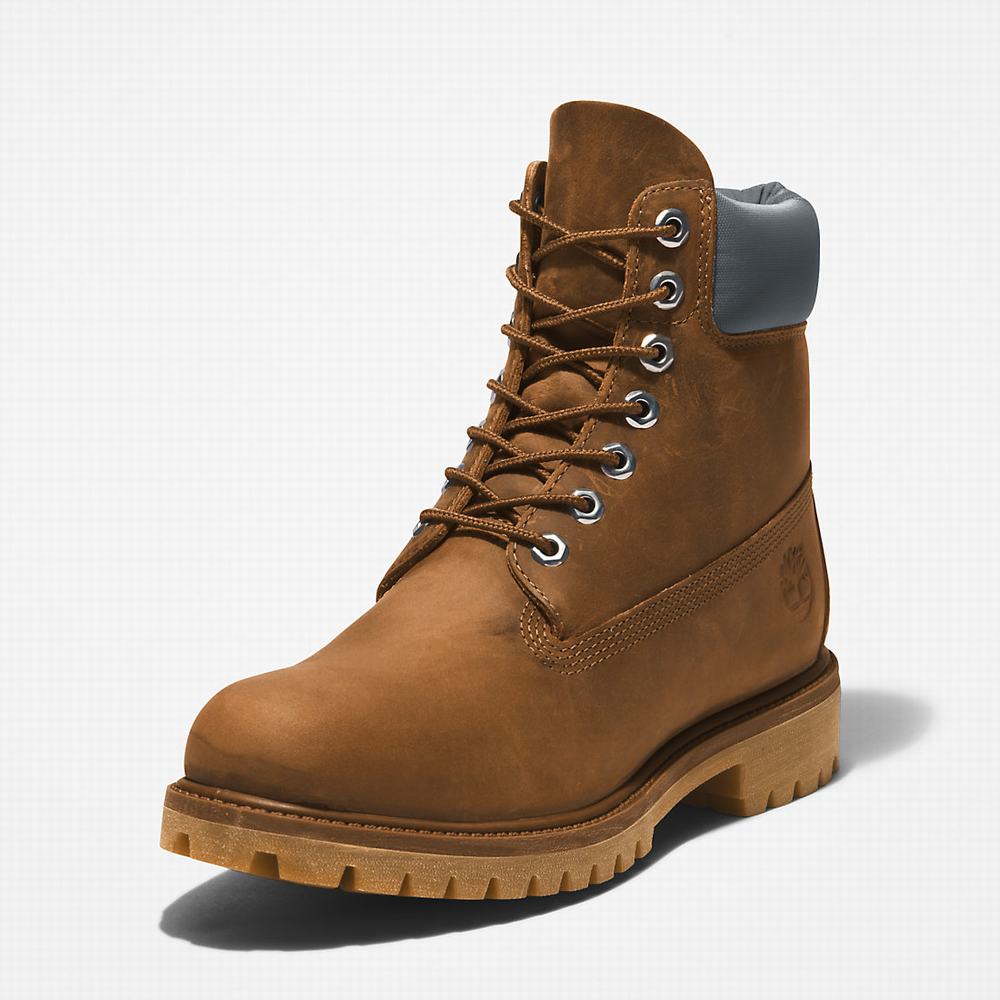 Timberland Premium® 6 Inch Bot Erkek Kahverengi | TR-9403F