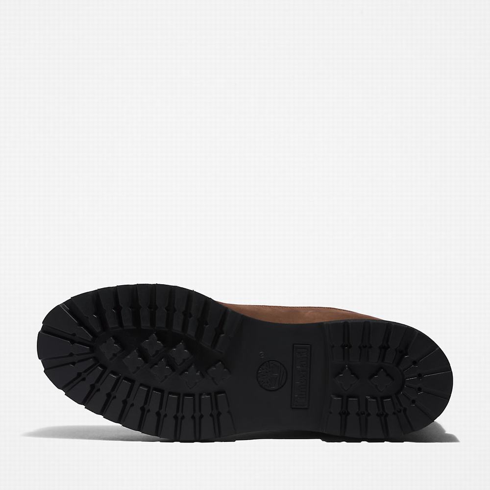 Timberland Premium® 6 Inch Bot Erkek Koyu Kahverengi | TR-8194H