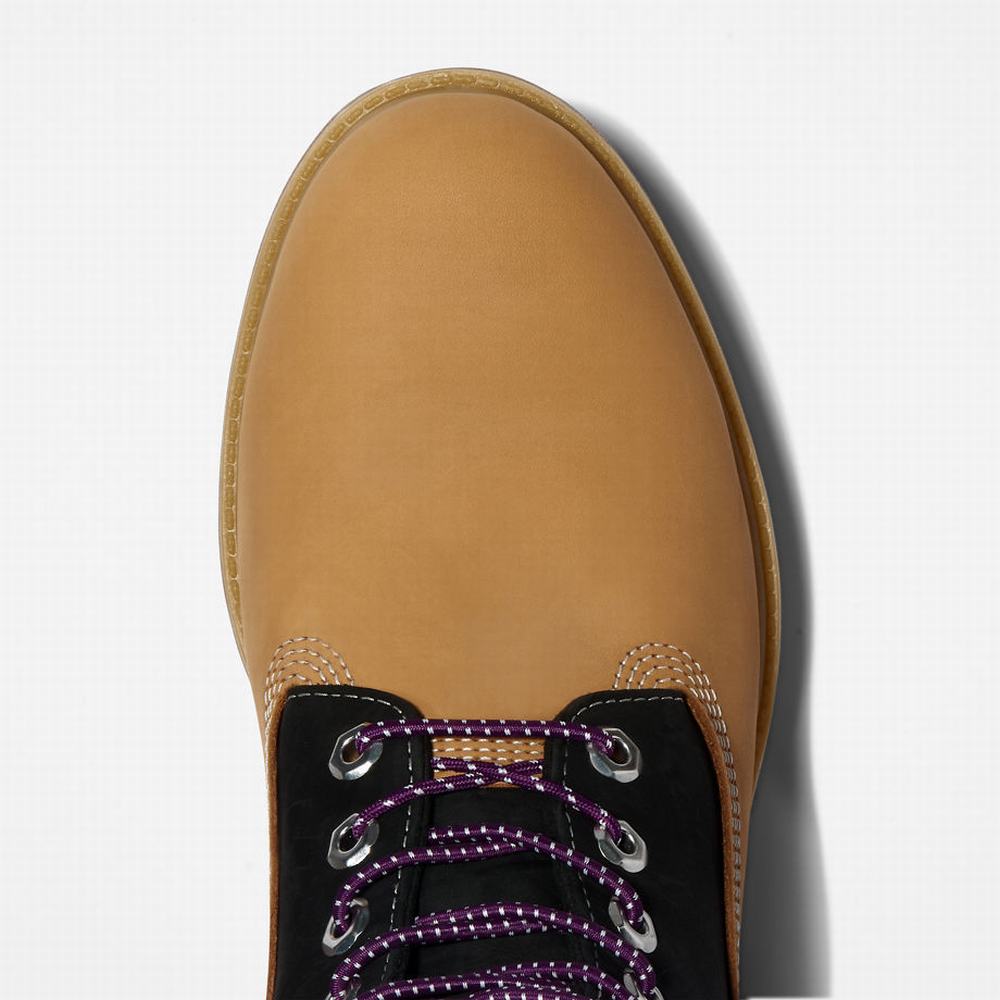 Timberland Premium® 6 Inch Bot Erkek Sarı Siyah | TR-6982W