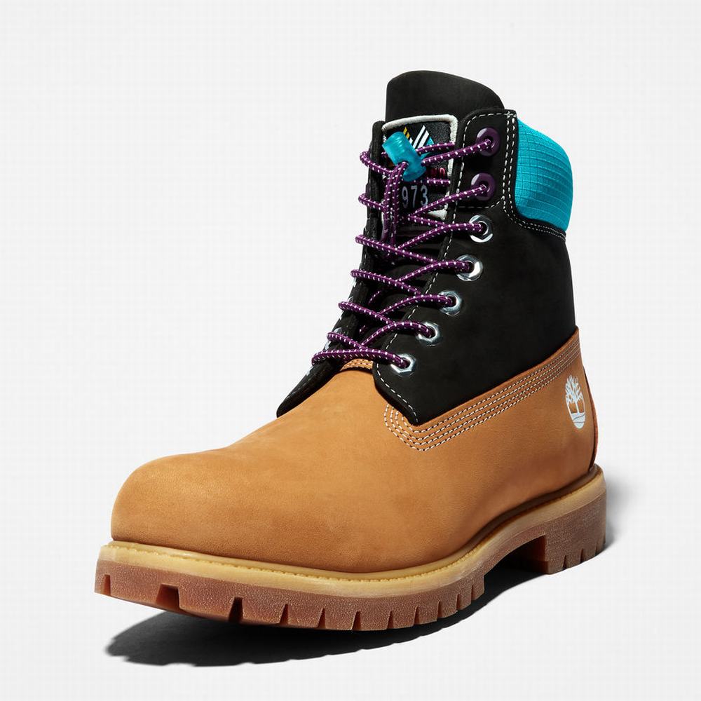 Timberland Premium® 6 Inch Bot Erkek Sarı Siyah | TR-6982W