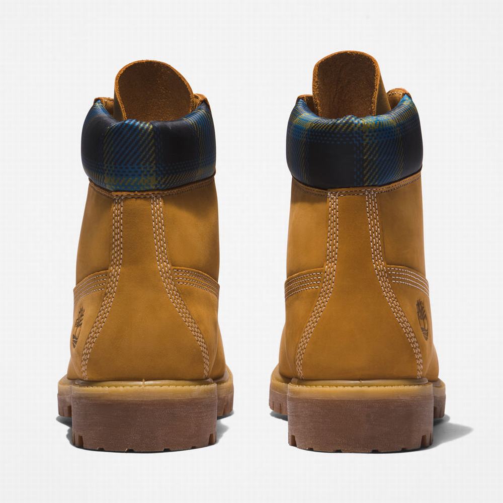 Timberland Premium® 6 Inch Bot Erkek Sarı Mavi | TR-7230N