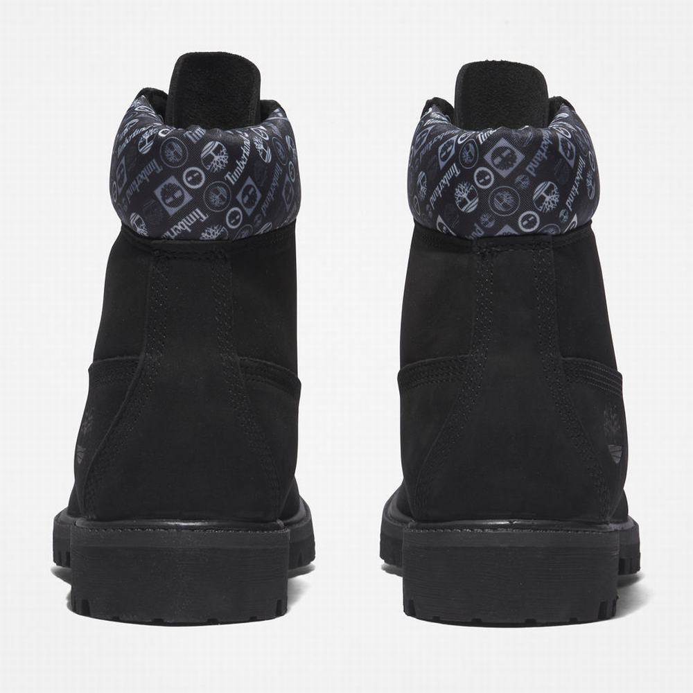 Timberland Premium® 6 Inch Bot Erkek Siyah | TR-6138U