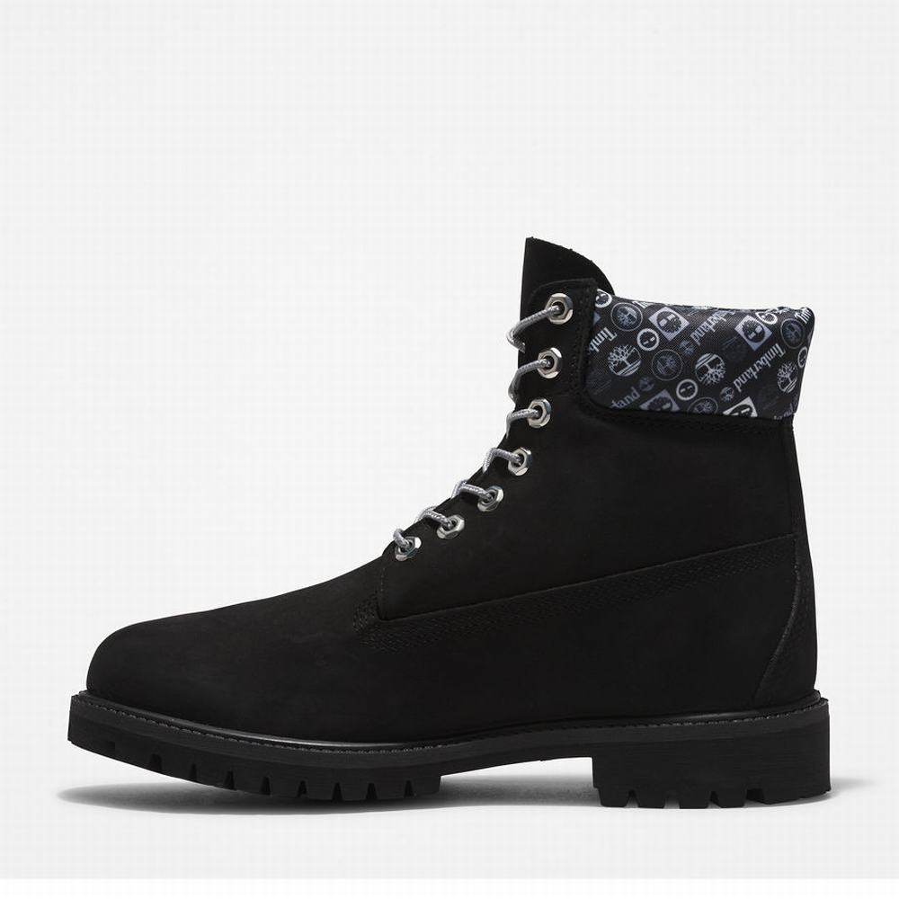 Timberland Premium® 6 Inch Bot Erkek Siyah | TR-6138U