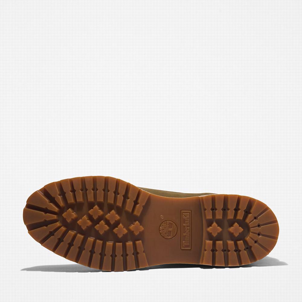 Timberland Premium® 6 Inch Bot Erkek Yeşil | TR-6502K