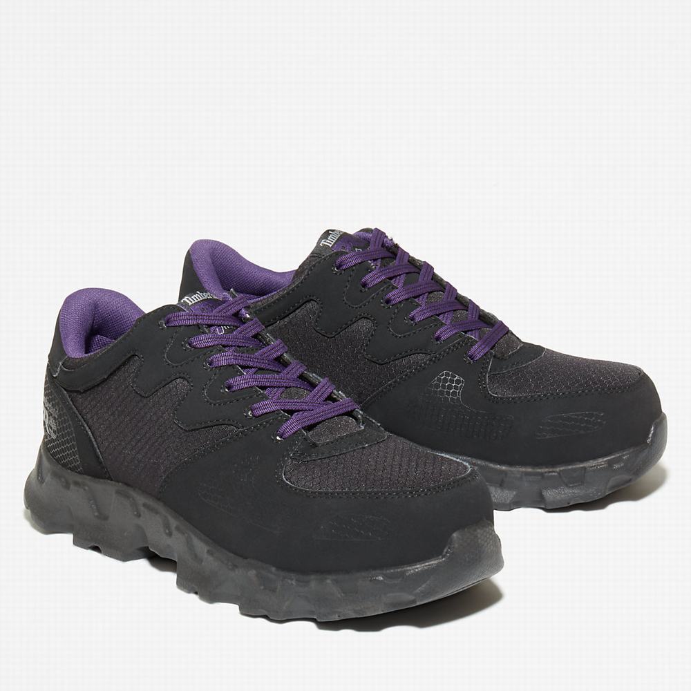 Timberland Pro Powertrain Sneaker Iş Botu Kadın Siyah | TR-0286U