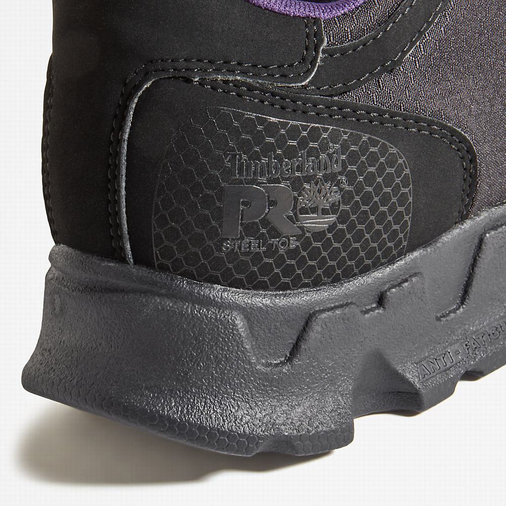 Timberland Pro Powertrain Sneaker Iş Botu Kadın Siyah | TR-0286U