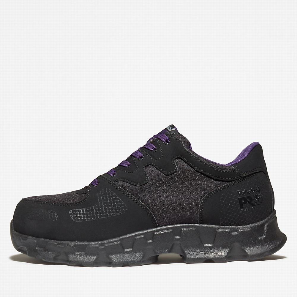 Timberland Pro Powertrain Sneaker Iş Botu Kadın Siyah | TR-0286U
