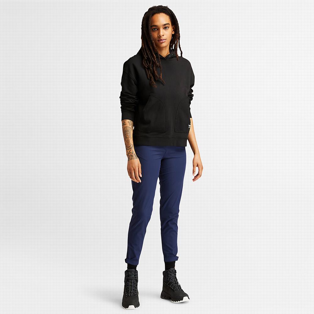 Timberland Progressive Utility Kapüşonlu Sweatshirt Kadın Siyah | TR-1697N