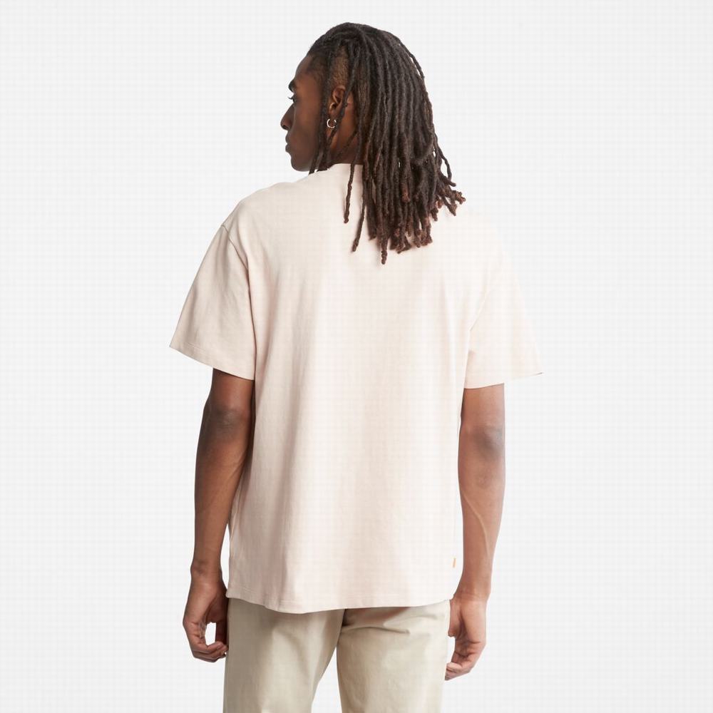 Timberland Progressive Utility Multi-Pocket Heavyweight Tişört Erkek Pembe | TR-3058K