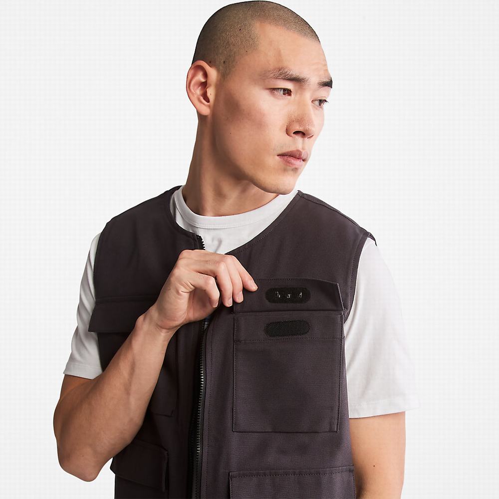 Timberland Progressive Utility Multi-pocket Yelek Erkek Siyah | TR-3165A