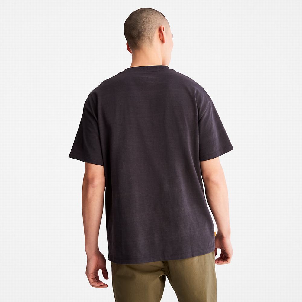 Timberland Progressive Utility Multi-pocket Tişört Erkek Siyah | TR-3476R