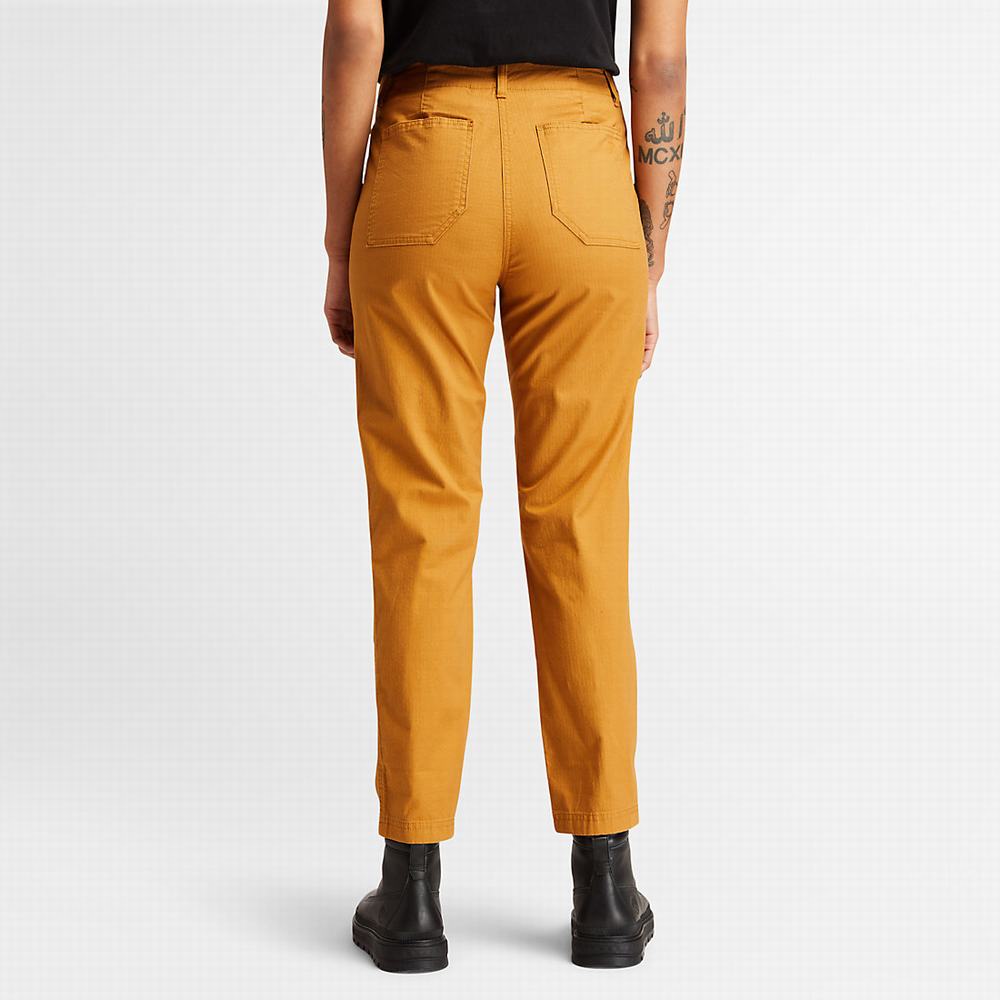 Timberland Progressive Utility Pantolon Kadın Sarı | TR-3085R