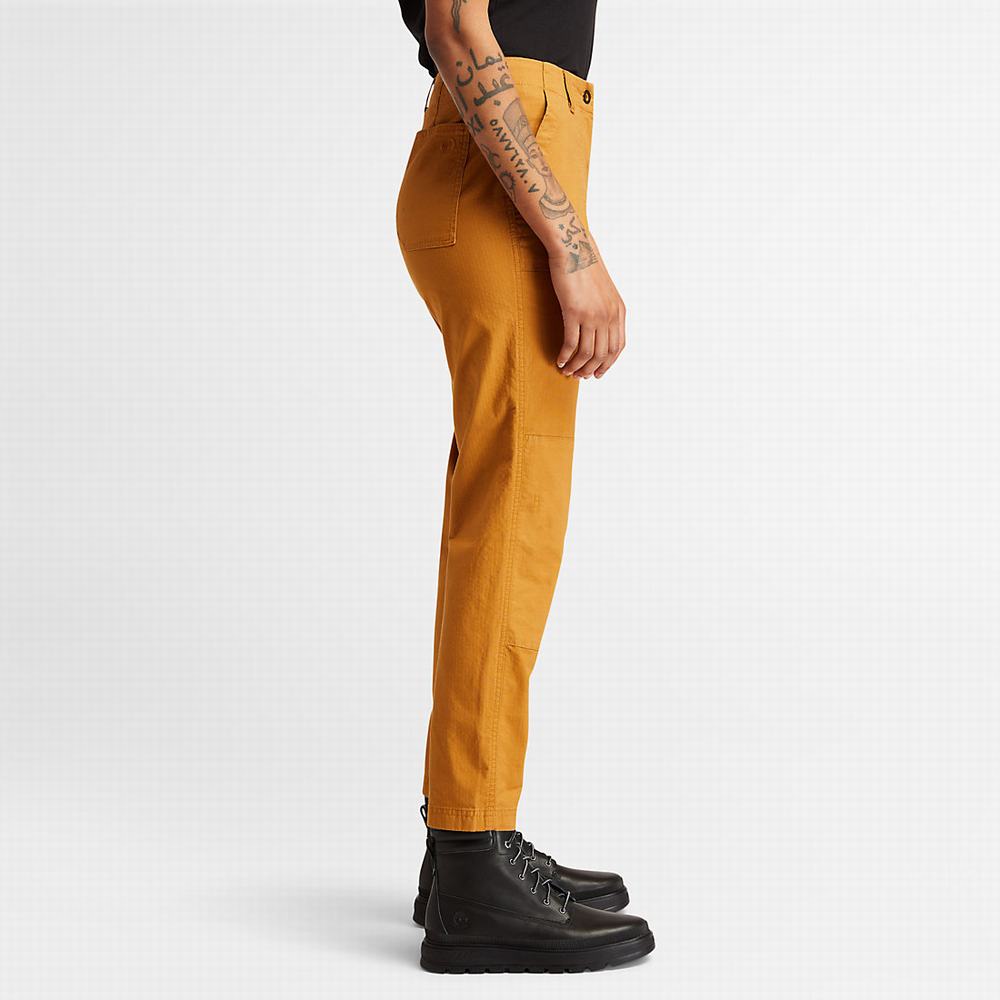 Timberland Progressive Utility Pantolon Kadın Sarı | TR-3085R