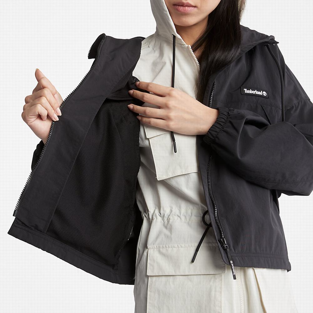 Timberland Progressive Utility Windbreaker Rüzgarlık Kadın Siyah | TR-2840V