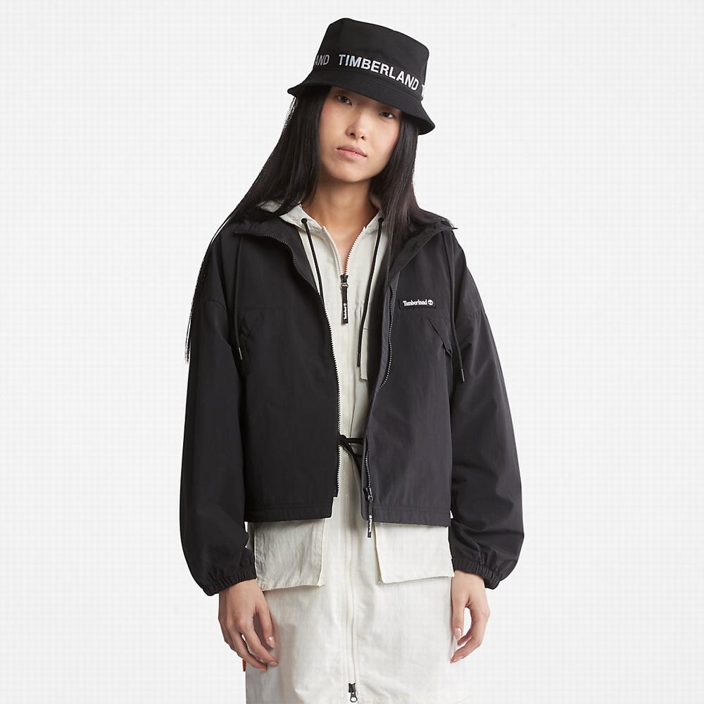 Timberland Progressive Utility Windbreaker Rüzgarlık Kadın Siyah | TR-2840V