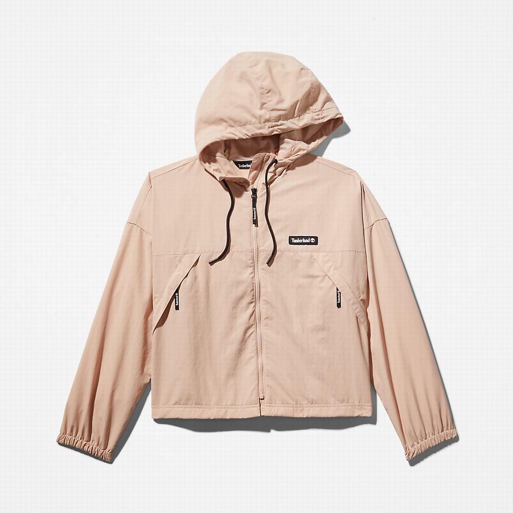Timberland Progressive Utility Windbreaker Rüzgarlık Kadın Pembe | TR-7813B