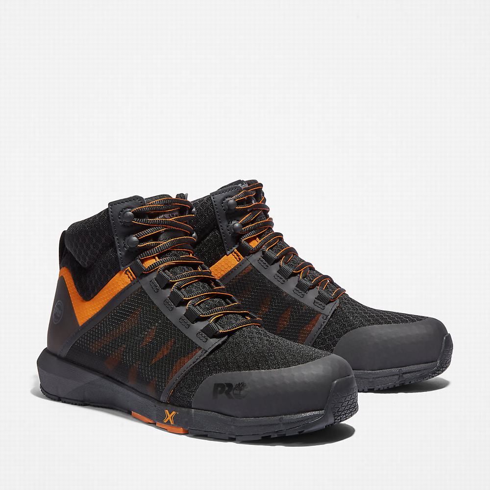 Timberland Radius Alloy-Burunlu Iş Botu Erkek Siyah | TR-6513Z
