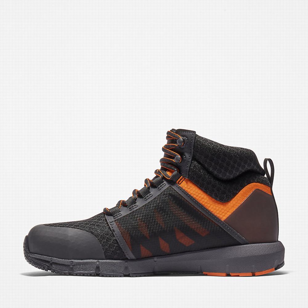 Timberland Radius Alloy-Burunlu Iş Botu Erkek Siyah | TR-6513Z