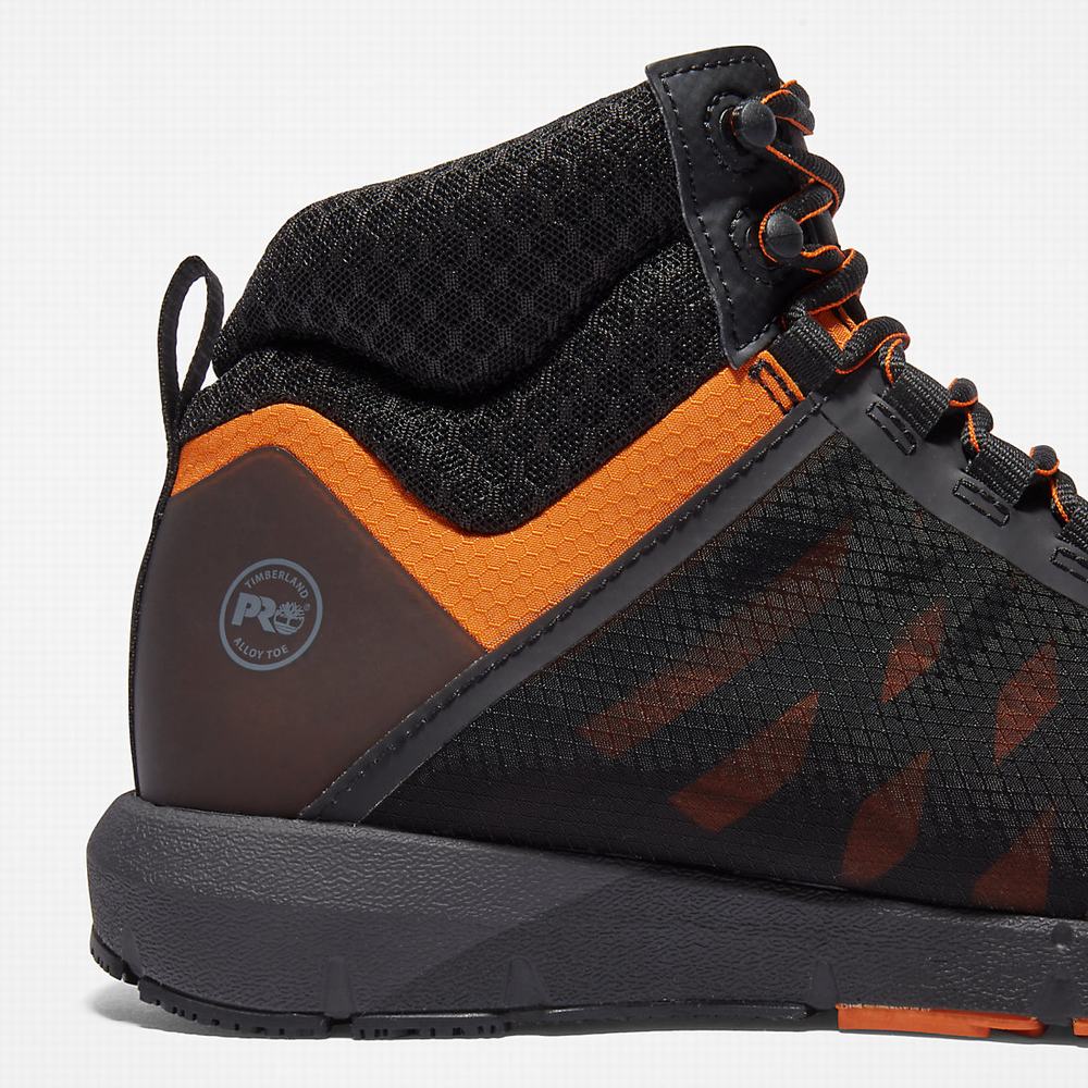 Timberland Radius Alloy-Burunlu Iş Botu Erkek Siyah | TR-6513Z