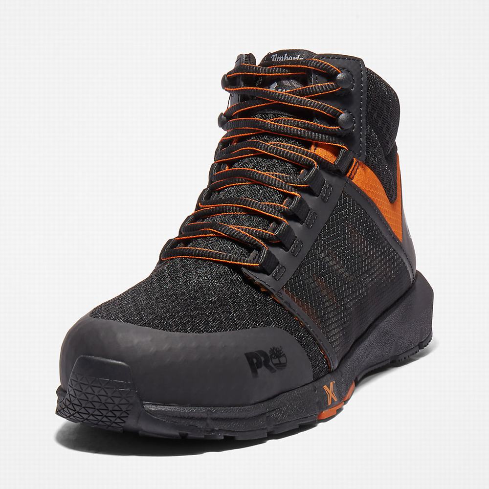 Timberland Radius Alloy-Burunlu Iş Botu Erkek Siyah | TR-6513Z