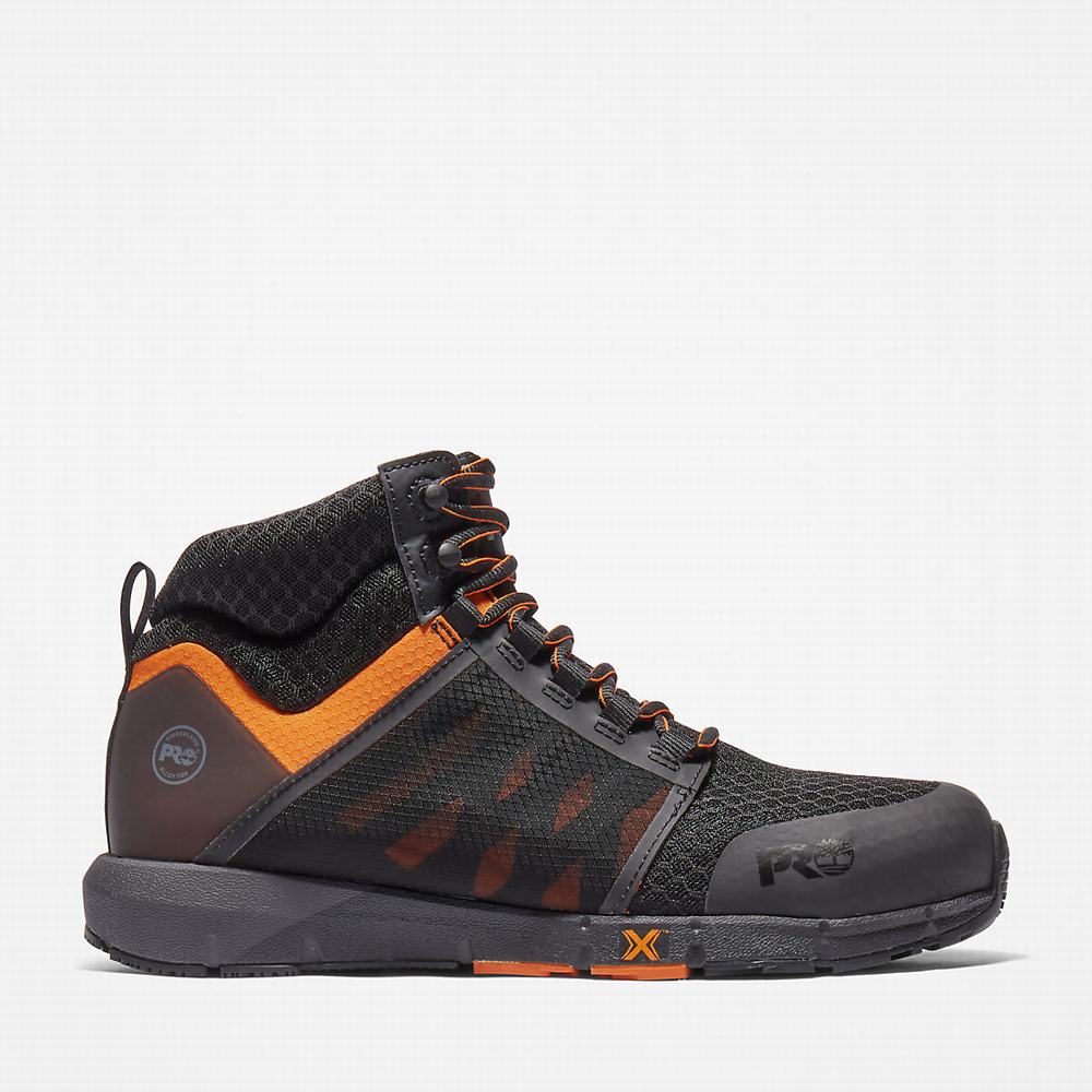 Timberland Radius Alloy-Burunlu Iş Botu Erkek Siyah | TR-6513Z