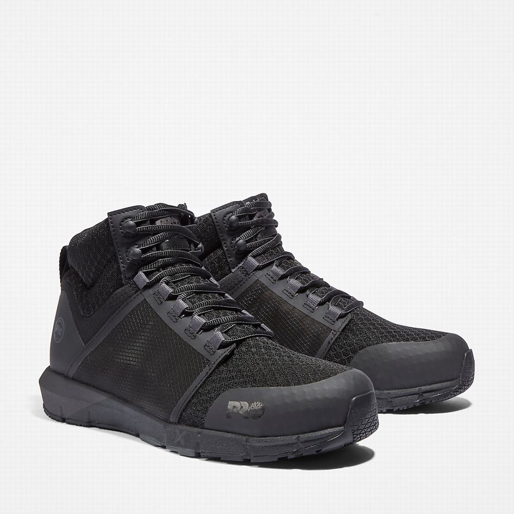 Timberland Radius Alloy-Burunlu Iş Botu Erkek Siyah | TR-7643X