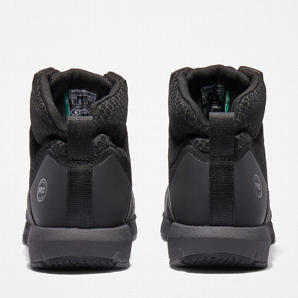 Timberland Radius Alloy-Burunlu Iş Botu Erkek Siyah | TR-7643X