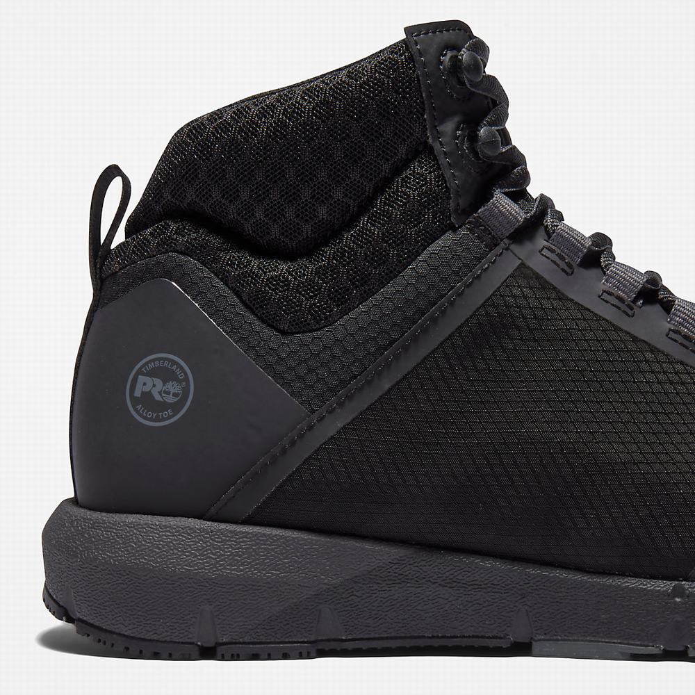 Timberland Radius Alloy-Burunlu Iş Botu Erkek Siyah | TR-7643X