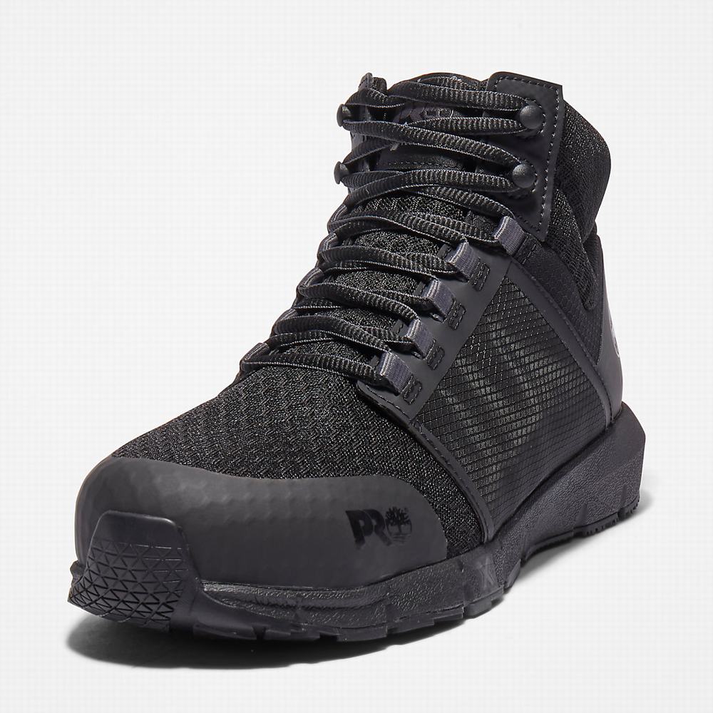 Timberland Radius Alloy-Burunlu Iş Botu Erkek Siyah | TR-7643X