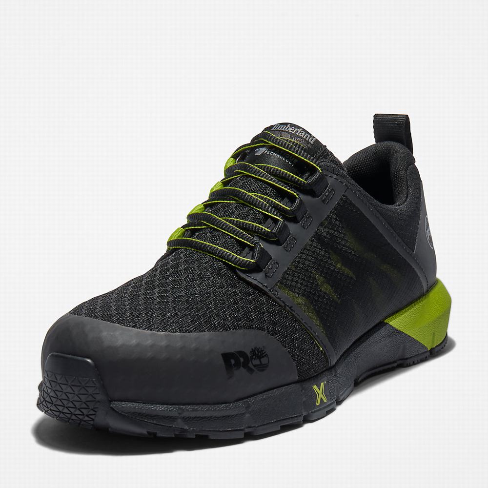 Timberland Radius Alloy-Burunlu İş Ayakkabısı Erkek Siyah | TR-0412V