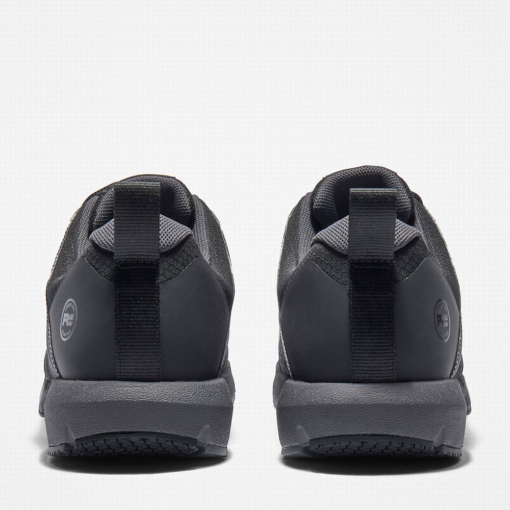 Timberland Radius Alloy-Burunlu İş Ayakkabısı Erkek Siyah | TR-0792N