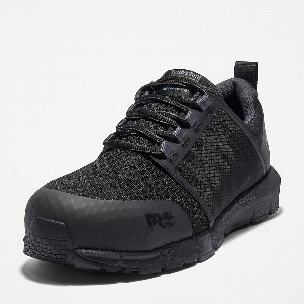 Timberland Radius Alloy-Burunlu İş Ayakkabısı Erkek Siyah | TR-0792N