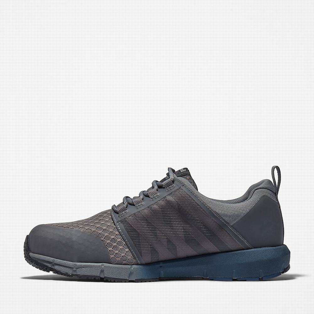 Timberland Radius Alloy-Burunlu İş Ayakkabısı Erkek Gri | TR-6035B