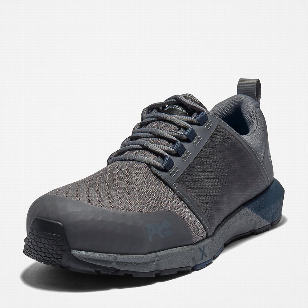 Timberland Radius Alloy-Burunlu İş Ayakkabısı Erkek Gri | TR-6035B