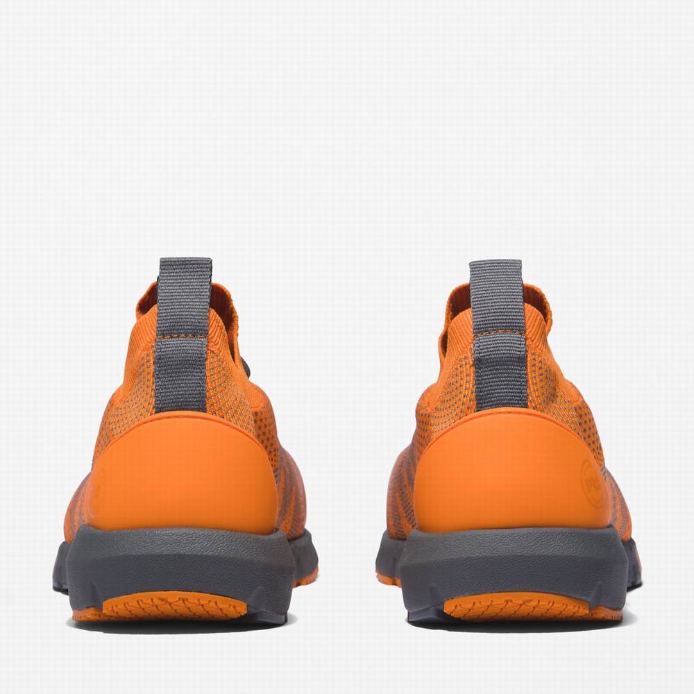 Timberland Radius Composite Burunlu İş Sneaker İş Ayakkabısı Erkek Turuncu Gri | TR-0549G