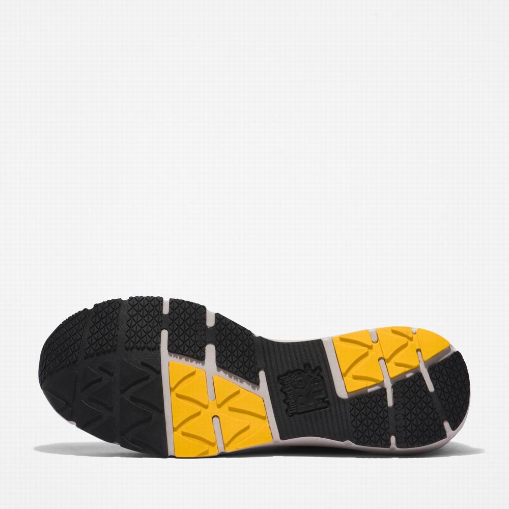 Timberland Radius Composite Burunlu İş Sneaker İş Ayakkabısı Erkek Siyah Sarı | TR-0639A