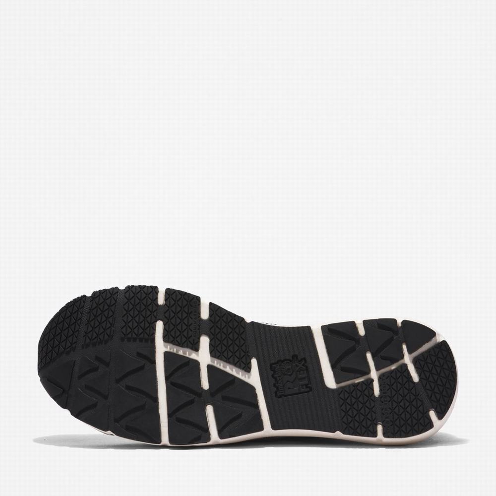 Timberland Radius Composite Burunlu İş Sneaker İş Ayakkabısı Kadın Beyaz Siyah | TR-0836C